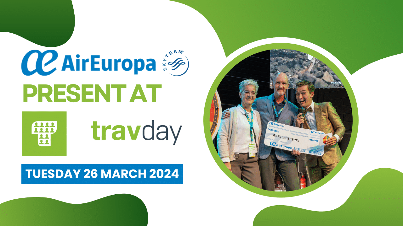 Air Europa to exhibit at TravDay on Tuesday, March 26, 2024